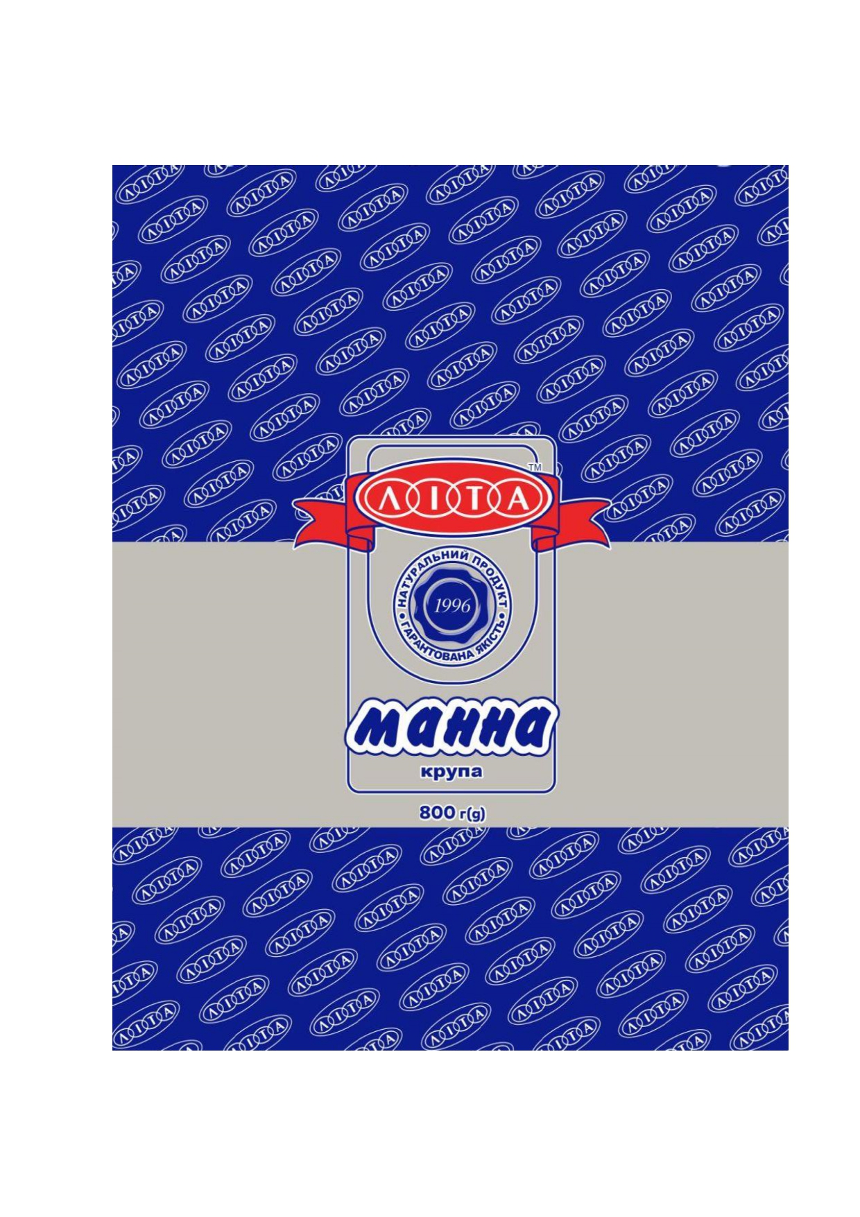 Крупа манна ЛІТА, 800 г